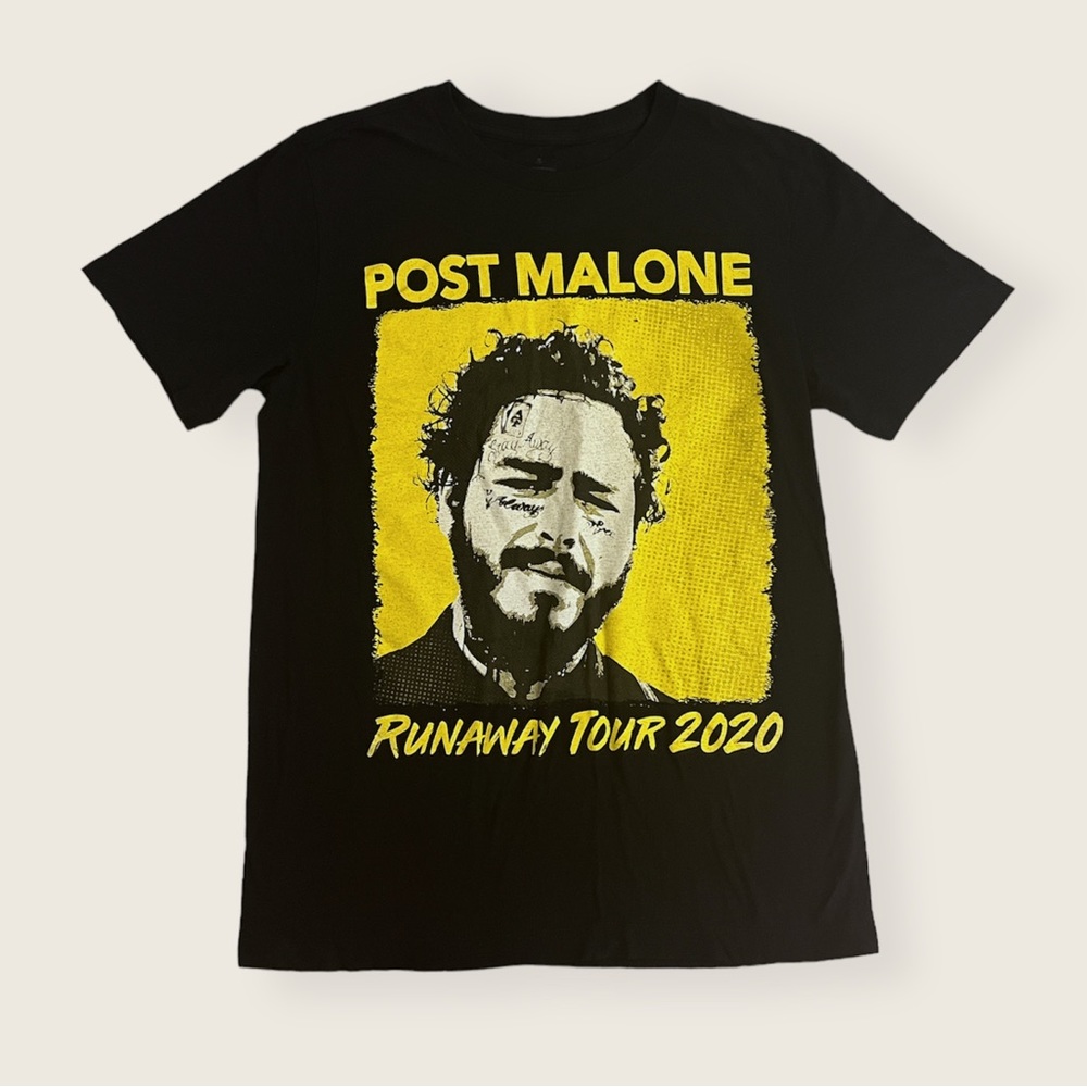 Post Malone Runaway Tour 2020 Concert Tee Sz S
